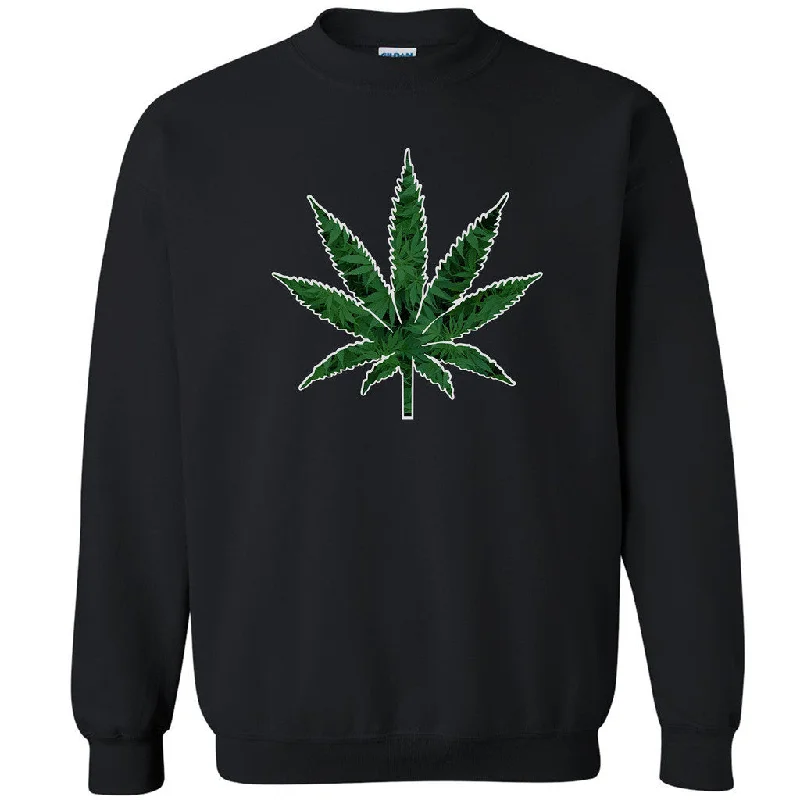 Zexpa Apparelâ„¢ Marijuana Weed Leaf Unisex Crewneck Weed Leaf Smoker Joint Cool Sweatshirt Hoodie with Raw Hem Edgy Unfinished Zexpa Apparelâ„¢ Marijuana Weed Leaf Unisex Crewneck Weed Leaf Smoker Joint Cool Sweatshirt Hoodie with Raw Hem Edgy Unfinished