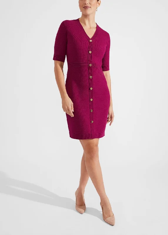 Marianne Dress 0124/9654/1085l00 Bramble-Purple Tunics Polka dots