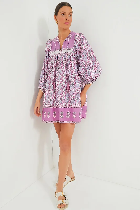 Seaside Daisy Dress Cowl Neckline Elegant