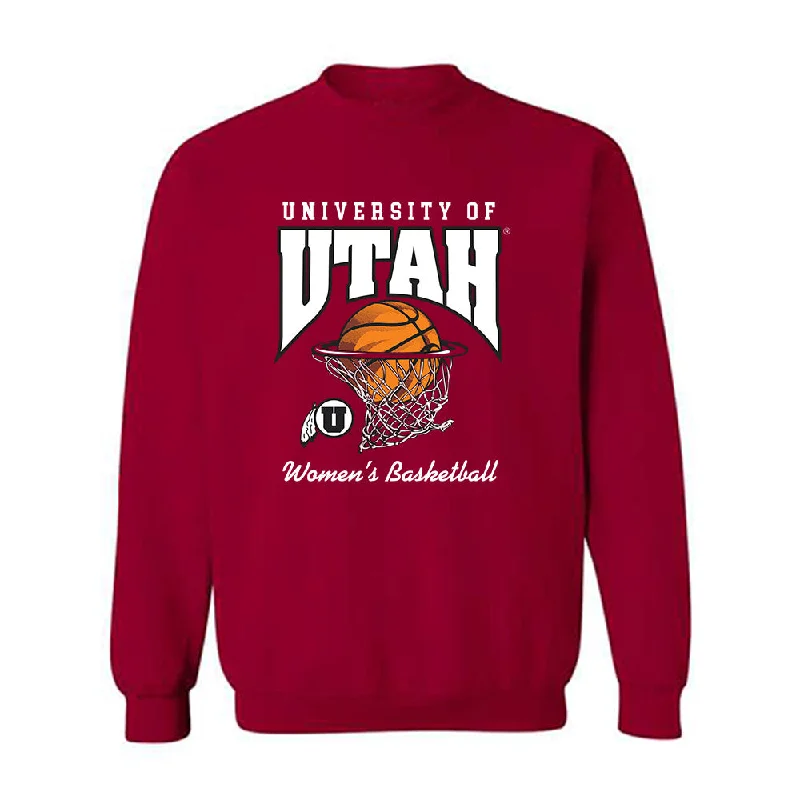 Utah - NCAA Women's Basketball : Grace Foster - Generic Sports Crewneck Sweatshirt Hoodie with Crew Neck Simple Timeless Utah - NCAA Women's Basketball : Grace Foster - Generic Sports Crewneck Sweatshirt Hoodie with Crew Neck Simple Timeless