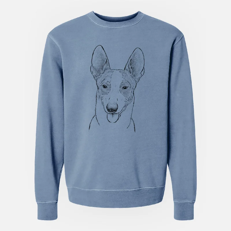 Bare Berlin the Carolina Dog - Unisex Pigment Dyed Crew Sweatshirt Hoodie Crop Top Short Trendy Bare Berlin the Carolina Dog - Unisex Pigment Dyed Crew Sweatshirt Hoodie Crop Top Short Trendy