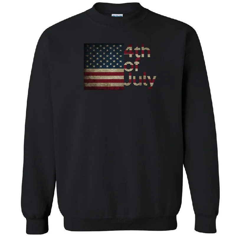 Zexpa Apparelâ„¢ Flag 4th of July Unisex Crewneck American Patriotic USA flag Sweatshirt Hoodie with Applique Textured Unique Zexpa Apparelâ„¢ Flag 4th of July Unisex Crewneck American Patriotic USA flag Sweatshirt Hoodie with Applique Textured Unique