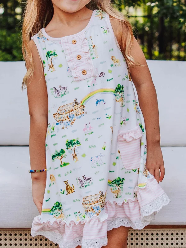 Everyday Play Dress - Noah's Ark Tunics Corduroy durable
