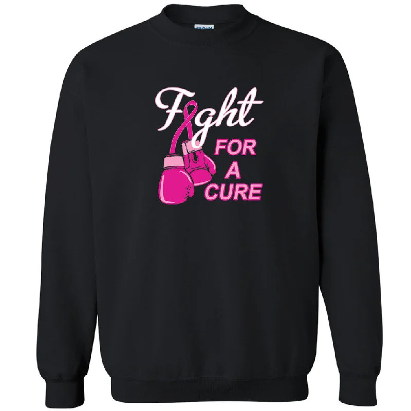 Zexpa Apparelâ„¢ Fight For a Cure Unisex Crewneck Breast Cancer Awareness Run Sweatshirt Hoodie with Camouflage Military Edgy Zexpa Apparelâ„¢ Fight For a Cure Unisex Crewneck Breast Cancer Awareness Run Sweatshirt Hoodie with Camouflage Military Edgy