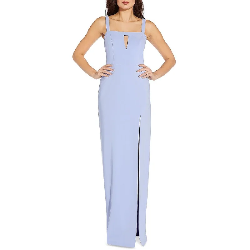 Aidan by Aidan Mattox Womens Slit  Evening Dress Tunics Office stylish