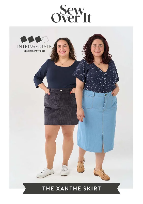 Xanthe Skirt PDF Sewing Pattern lace skirt romantic