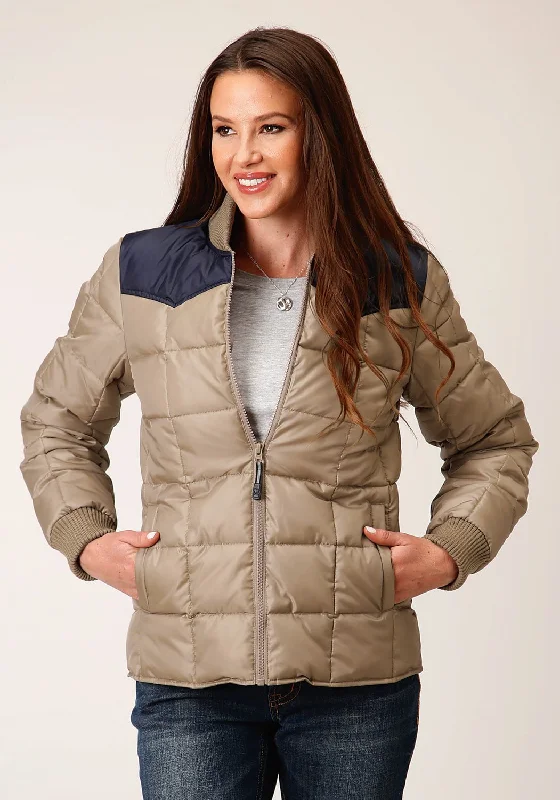 Roper Womens Western Polyfill Brown 100% Polyester Softshell Jacket Print Jacket Jacquard Jacket Embroidered Jacket Roper Womens Western Polyfill Brown 100% Polyester Softshell Jacket Print Jacket Jacquard Jacket Embroidered Jacket