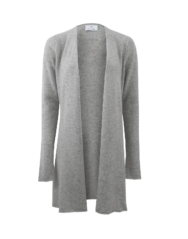 Open Drape Cardigan Fitted Loose Oversized