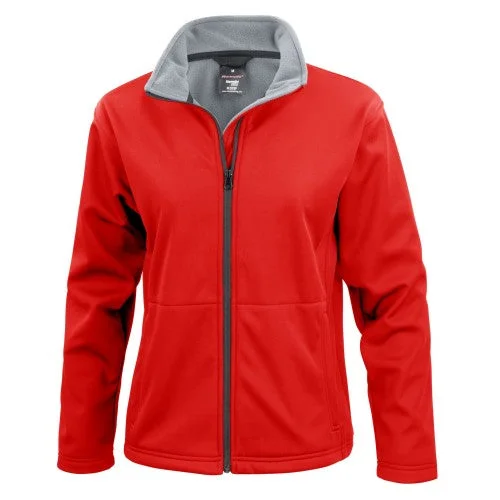 Result Core Womens/Ladies Soft Shell Jacket Ribbed Jacket Pleated Jacket Ruffled Jacket Result Core Womens/Ladies Soft Shell Jacket Ribbed Jacket Pleated Jacket Ruffled Jacket