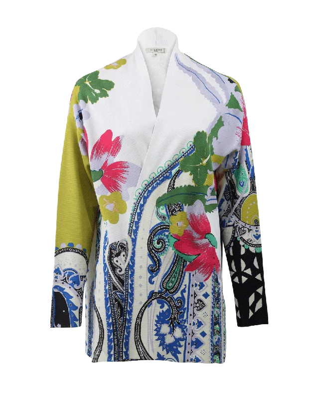 Long Open Cardigan Velvet Chenille Corduroy