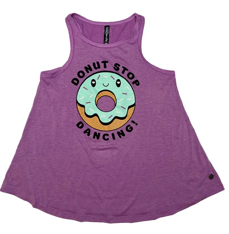 Youth Donut Stop Dancing Everyday Tank comfortable tank top