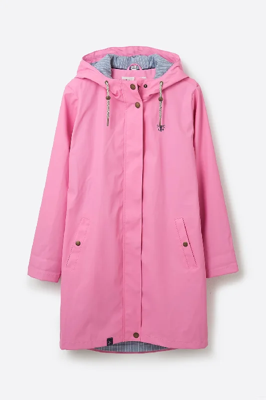 LIGHTHOUSE LONG BOWLINE JACKET - SOFT PINK Nylon Fabric Polyester Fabric Spandex Fabric LIGHTHOUSE LONG BOWLINE JACKET - SOFT PINK Nylon Fabric Polyester Fabric Spandex Fabric