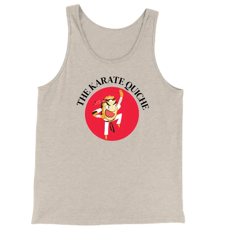 Movie The Food™ "The Karate Quiche" Tank Top low neck tank