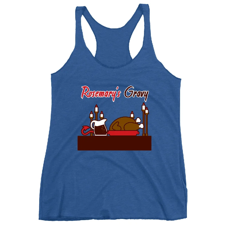 Movie The Food™ "Rosemary's Gravy" Women's Racerback Tank Top fashionable tank top