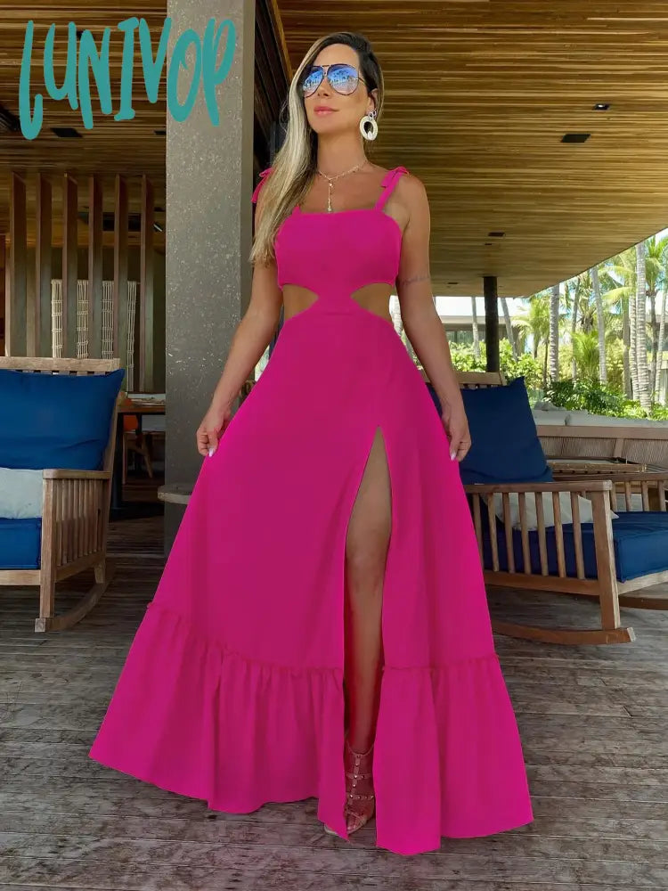 Lunivop Women's Solid Long Skirt with Straps and Suspenders Party Dress Highly Sexy Slit Irregular Women's Hollow Solid Beach Skirt Tunics Stylish elegant Lunivop Women's Solid Long Skirt with Straps and Suspenders Party Dress Highly Sexy Slit Irregular Women's Hollow Solid Beach Skirt Tunics Stylish elegant