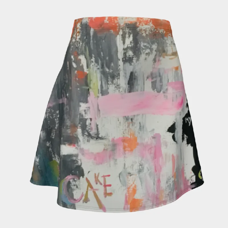 Flair skirt - cake chiffon skirt airy