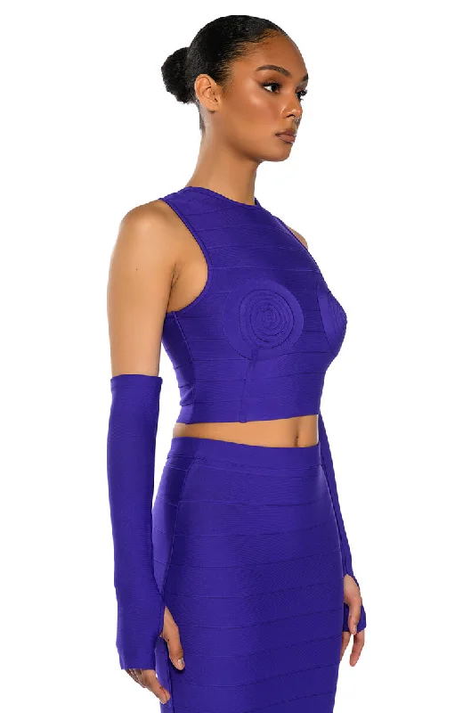 COULD ONLY DREAM STRUCTURED TANK AND MIDI SKIRT SET floral tank top