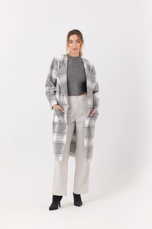 Newport Jacket Snowfall Plaid - Sundays Faux Fur Fabric Real Fur Fabric Shearling Fabric Newport Jacket Snowfall Plaid - Sundays Faux Fur Fabric Real Fur Fabric Shearling Fabric