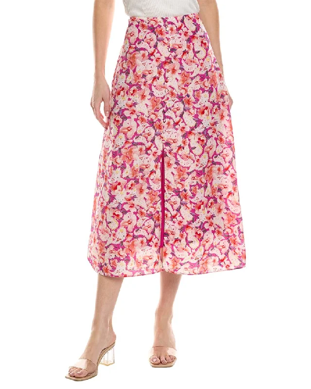 ba&sh Button Front Midi Skirt maxi skirt elegant