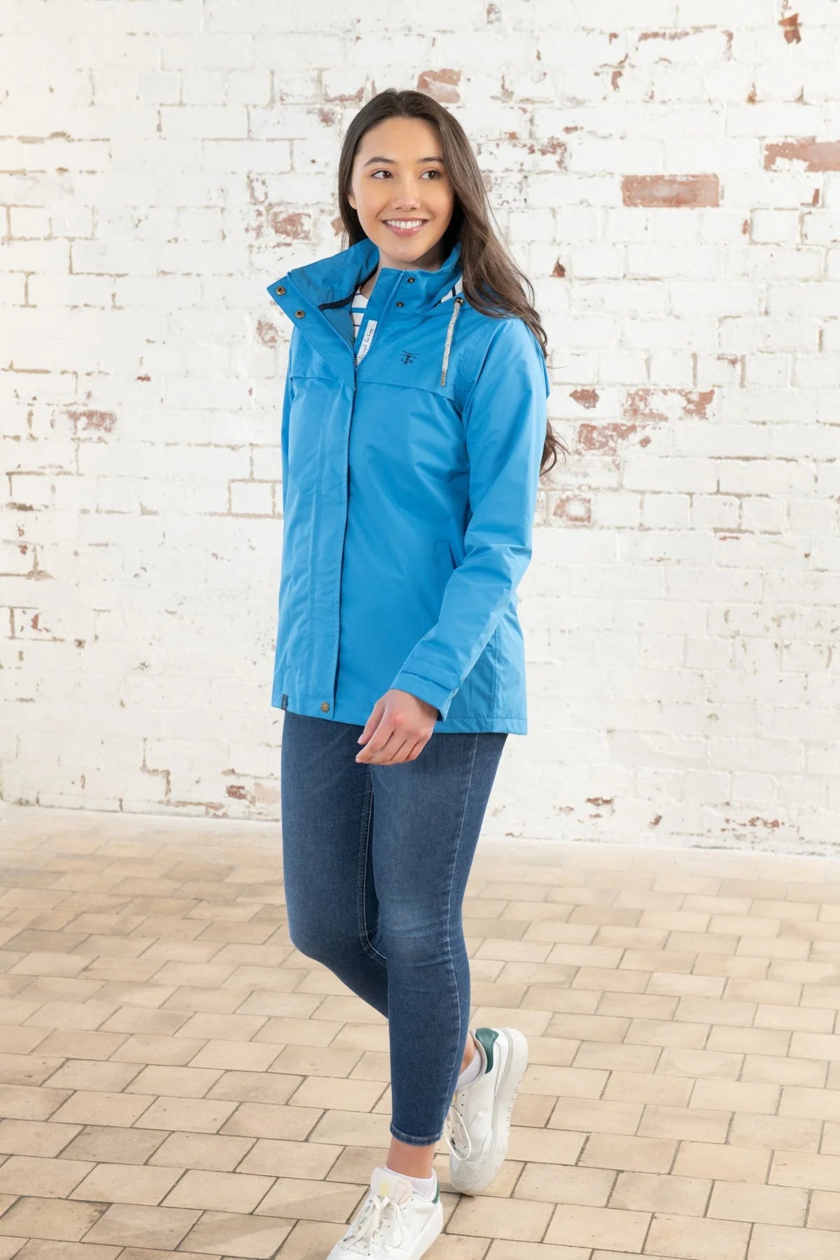 BEACHCOMBER JACKET - AZURE BLUE Cotton Jacket Linen Jacket Terry Jacket