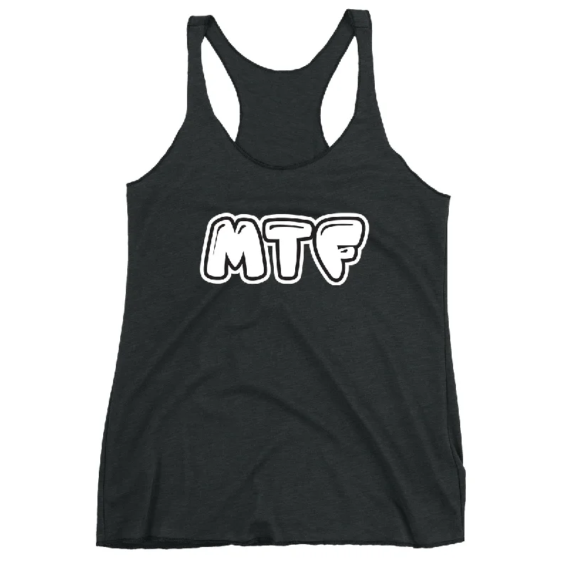 Movie The Food™ "MTF Logo" Women's Racerback Tank Top flirty tank top