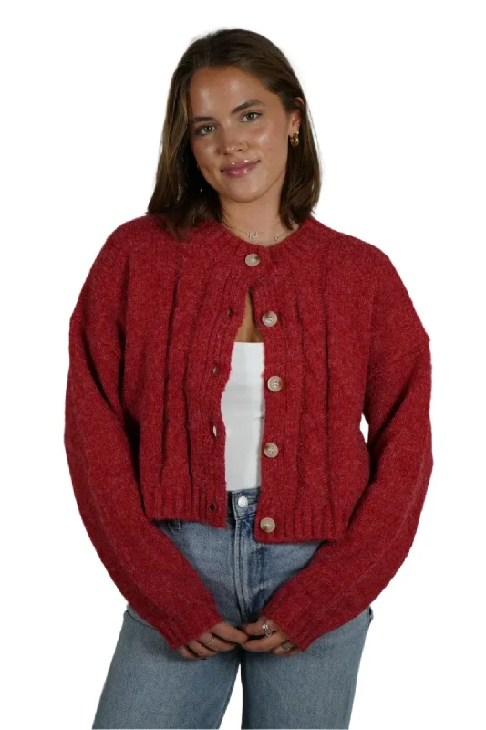 Candace Fluffy Cardigan Notch Collar Peter Pan Collar Cowl Neck