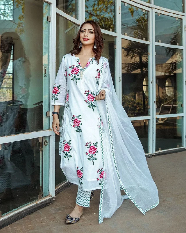 Women's Rayon Printed Designer A-Line Kurti With Pant & Dupatta Set - Noor Startup High-Waist Jeans Women's Rayon Printed Designer A-Line Kurti With Pant & Dupatta Set - Noor Startup High-Waist Jeans