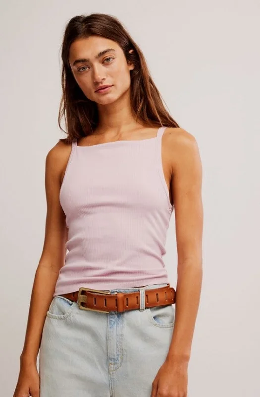 Mia Tank | Pink yoga tank top