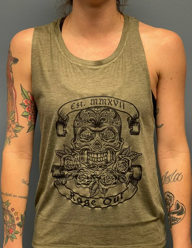 Women's Est. Tank Top off shoulder tank