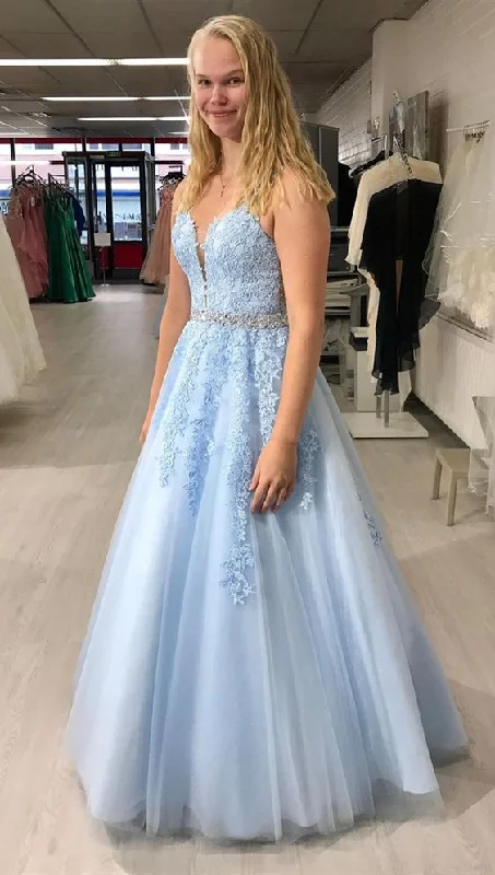 formal light blue prom dresses, princess lace prom gowns, chic graduation party dresses for teens cg6272 Tunics Wedding white formal light blue prom dresses, princess lace prom gowns, chic graduation party dresses for teens cg6272 Tunics Wedding white