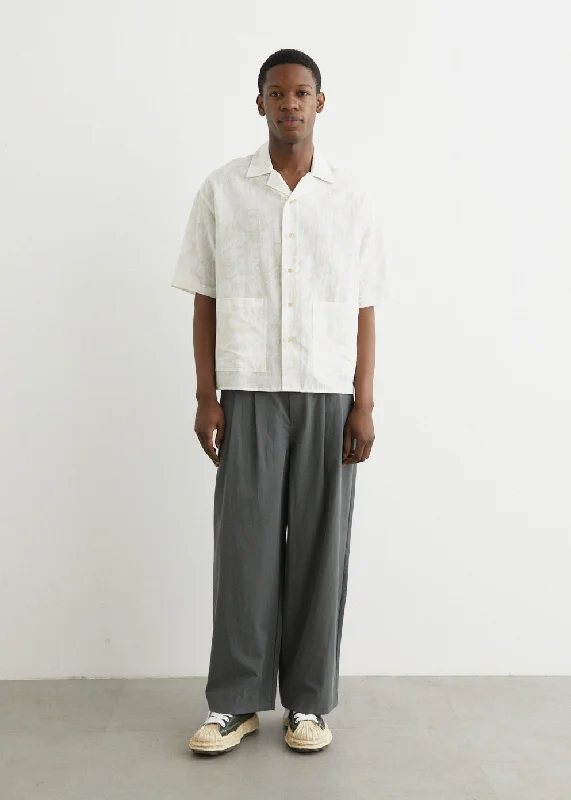 Exposure Wide Leg Pleated Pants Modern Bootcut Pants