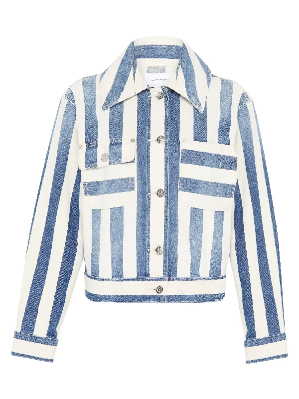 The Sammy Jacket Ribbed Jacket Pleated Jacket Ruffled Jacket