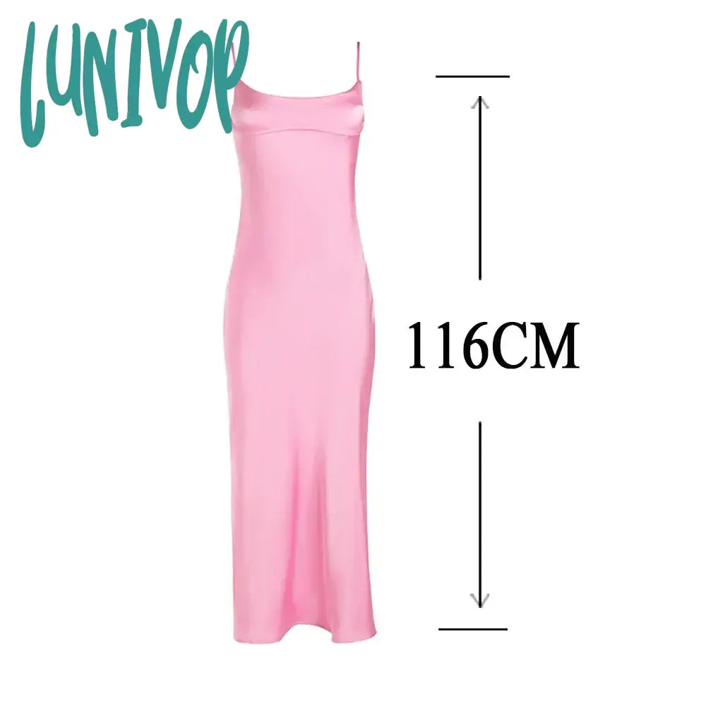 pink midi dress