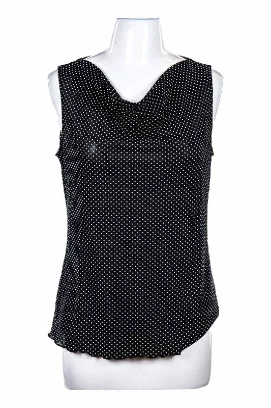 Polka Dot Tank peach tank top