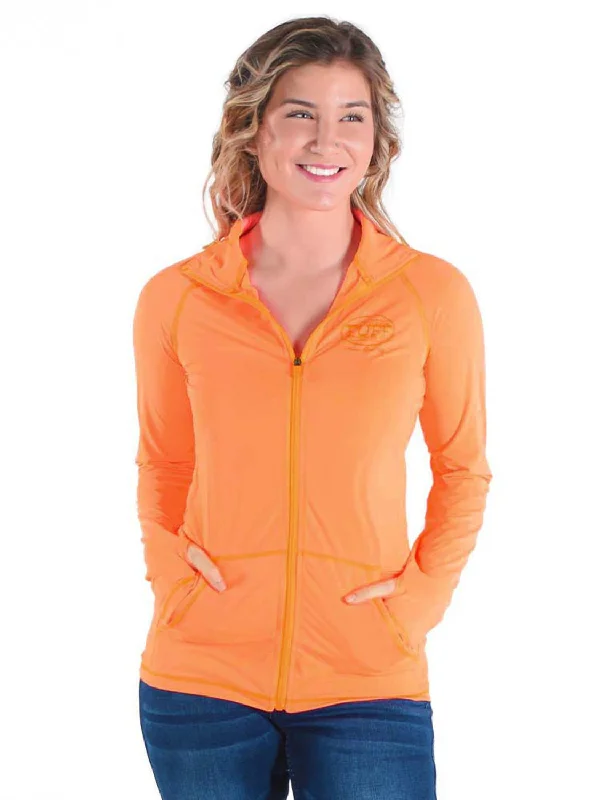Cowgirl Tuff Womens Cooling UPF Tangerine Nylon Softshell Jacket Corduroy Jacket Velvet Jacket Brocade Jacket Cowgirl Tuff Womens Cooling UPF Tangerine Nylon Softshell Jacket Corduroy Jacket Velvet Jacket Brocade Jacket