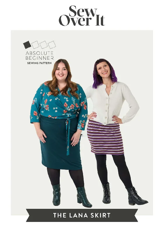 Lana Skirt PDF Sewing Pattern summer skirt style