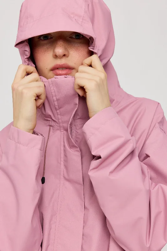 Short Rain Jacket Nylon Fabric Polyester Fabric Spandex Fabric