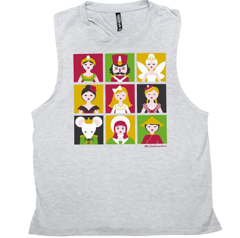 Nutcracker Cast Coolio Tank (D9153) sleep tank top