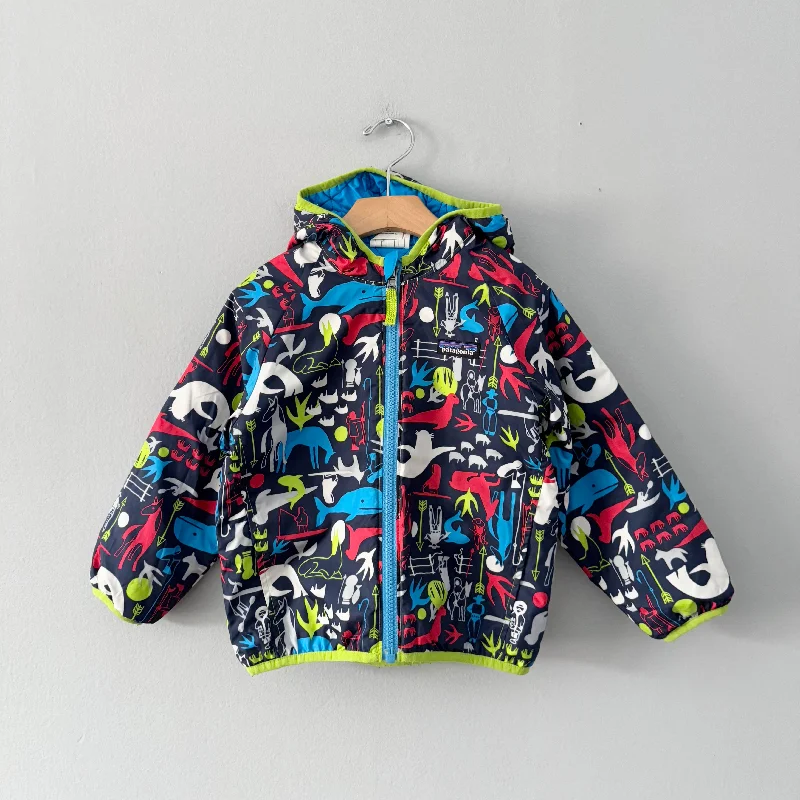Patagonia / Reversible light padded jacket / 4T Quilted Jacket Puffer Jacket Insulated Jacket Patagonia / Reversible light padded jacket / 4T Quilted Jacket Puffer Jacket Insulated Jacket