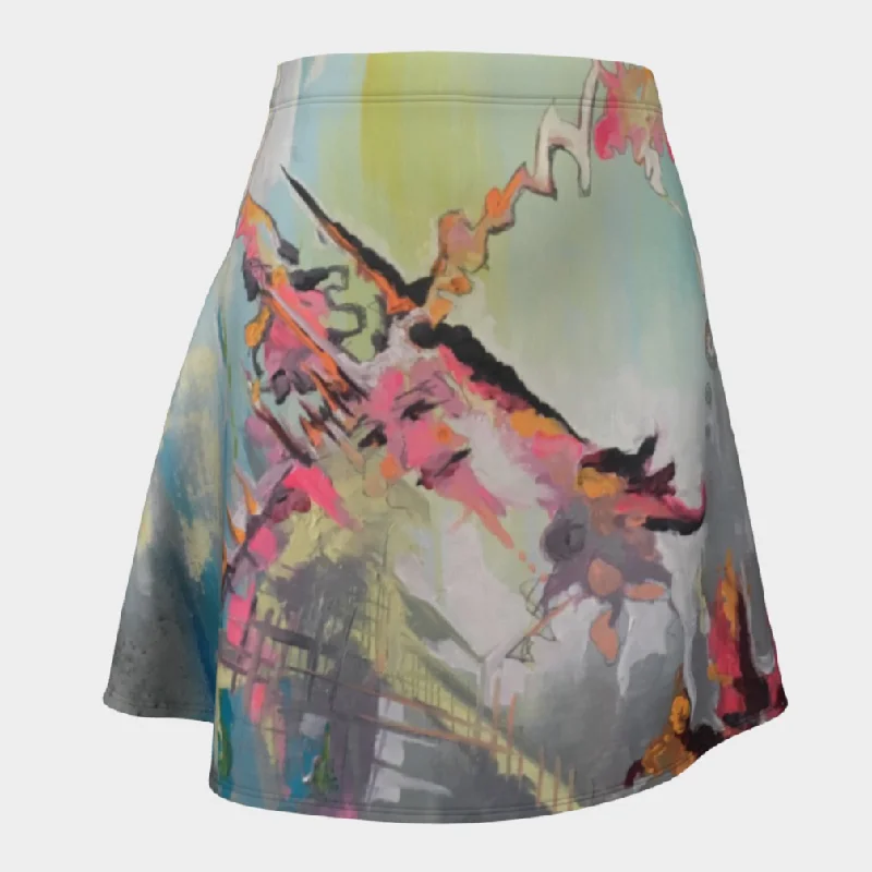 Flair skirt - menopause 2 velvet skirt luxury