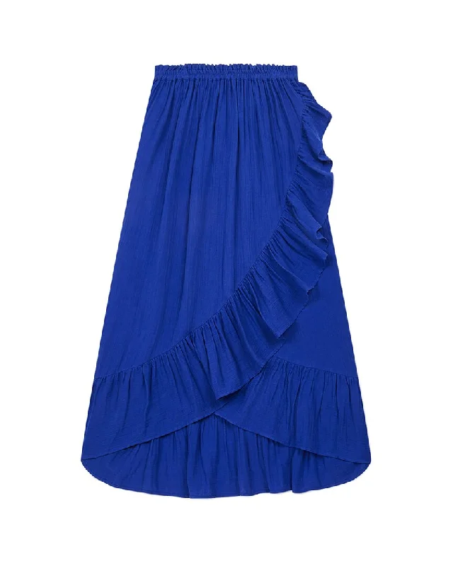 BONTON Skirt asymmetrical skirt cut