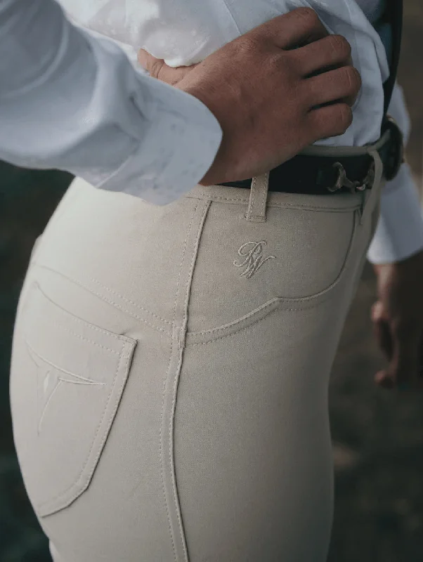 Peter Williams Stockhorse Pants - Cream Lightweight Linen Pants