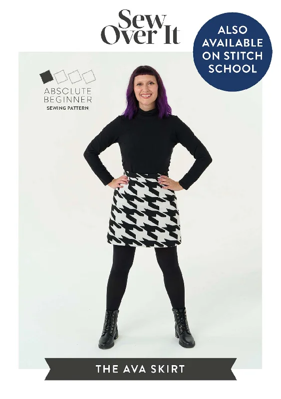 Ava Skirt Sewing Pattern lace skirt elegant