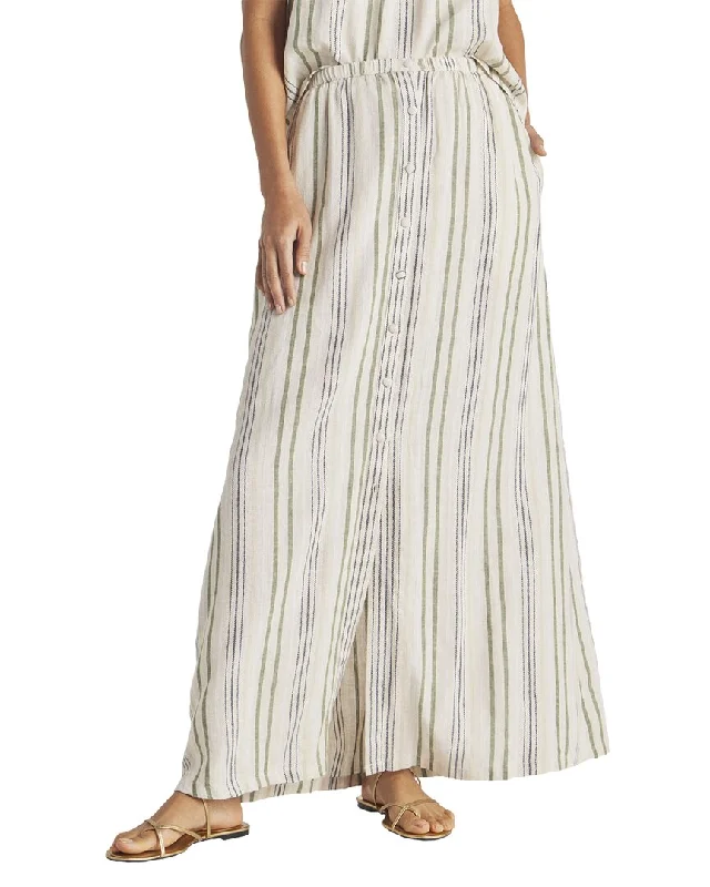 Splendid Demi Linen-Blend Maxi Skirt lightweight skirt design