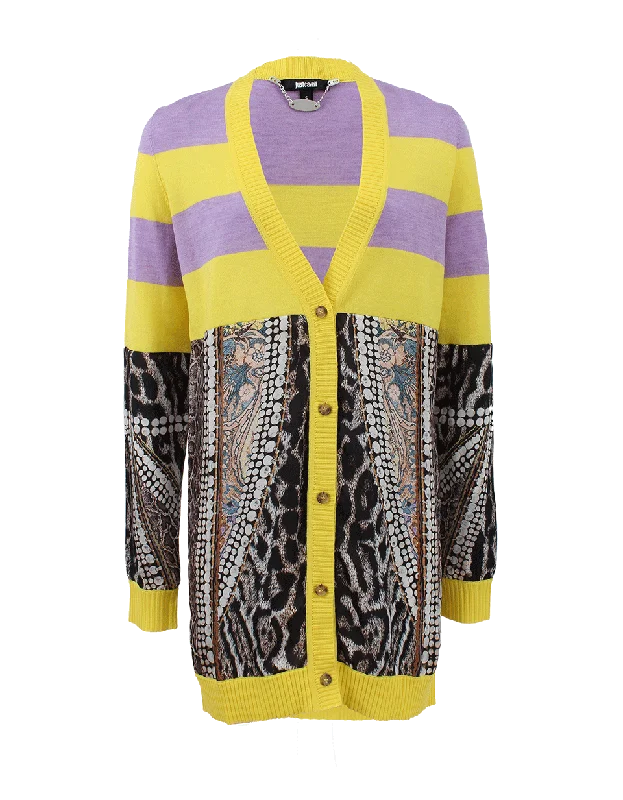 Striped Leopard Cardigan Polka Dot Checkered Tartan