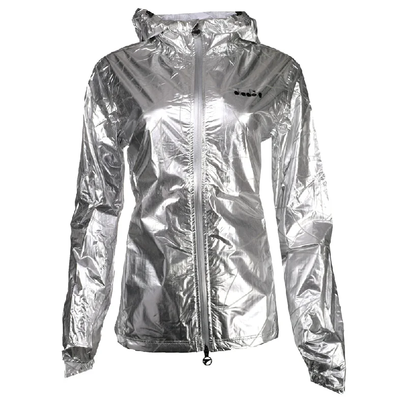 Rain Lock Full Zip Running Jacket Welt Pockets Slit Pockets Flap Pockets