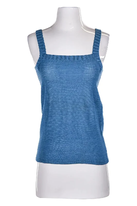Yves Saint Laurent Tank Top sheer tank top