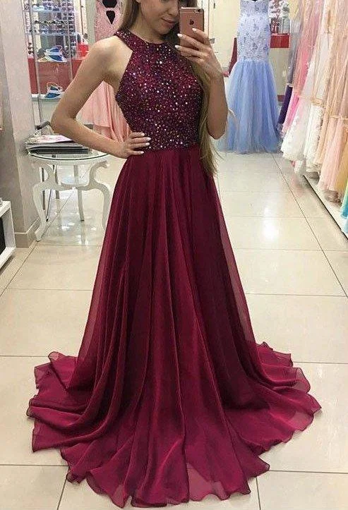 Beaded Prom Dress Halter Neckline, Dresses For Event, Evening Dress ,Formal Gown, Graduation Party Dress cg1569 Tunics Chic fashionable Beaded Prom Dress Halter Neckline, Dresses For Event, Evening Dress ,Formal Gown, Graduation Party Dress cg1569 Tunics Chic fashionable