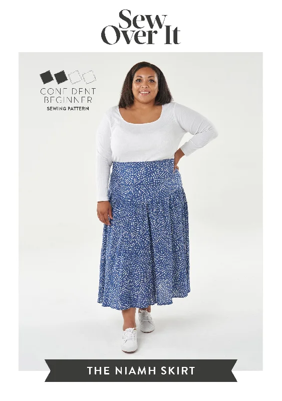 Niamh Skirt PDF Sewing Pattern seamless skirt comfort