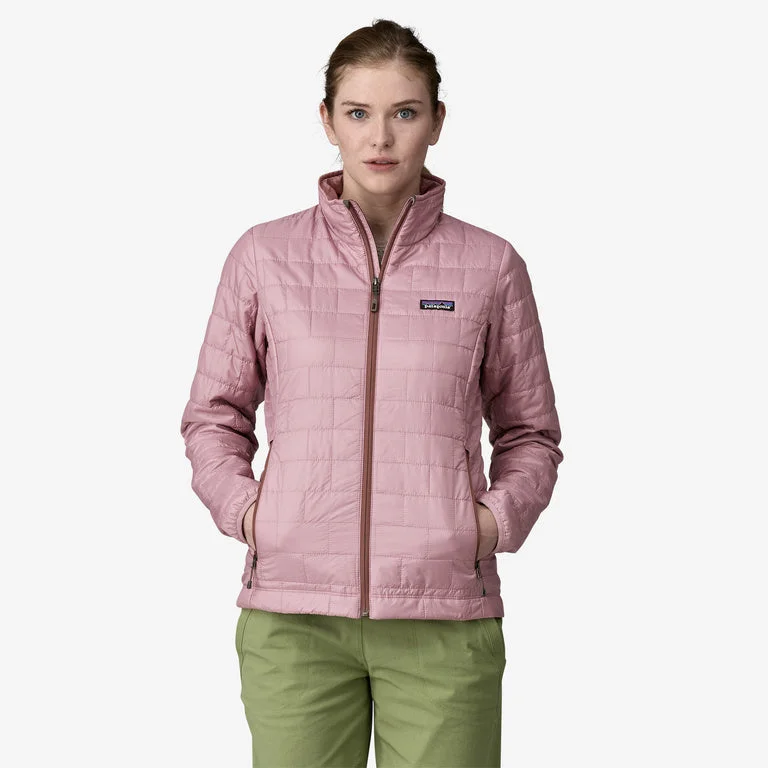 Nano Puff Jacket - Stormy Mauve Rayon Jacket Velvet Jacket Corduroy Jacket